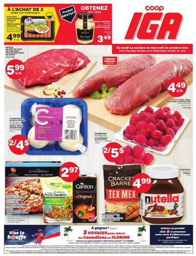 Coop IGA Flyer October 14 to 20