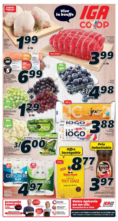 IGA (NB) Flyer October 14 to 20