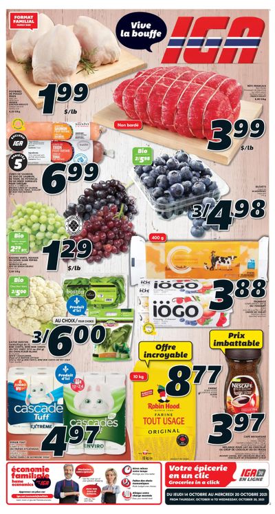 IGA (QC) Flyer October 14 to 20