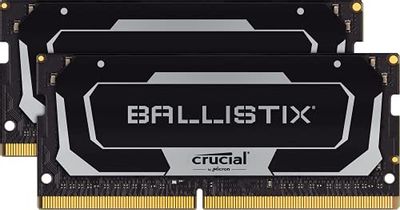Crucial Ballistix 3200 MHz DDR4 DRAM Laptop Gaming Memory Kit 32GB (16GBx2) CL16 BL2K16G32C16S4B $135.99 (Reg $223.99)