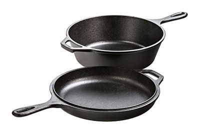 Lodge LCC3 Logic Pre-Seasoned Combo Cooker (Black) $49.99 (Reg $54.99)