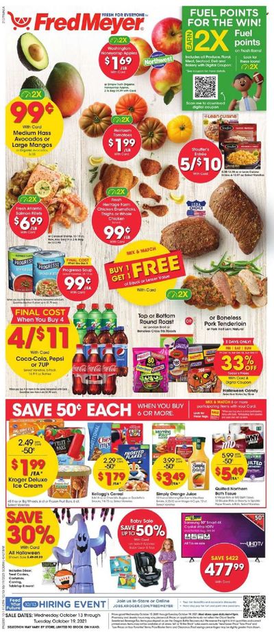 Fred Meyer Weekly Ad Flyer October 12 to October 19