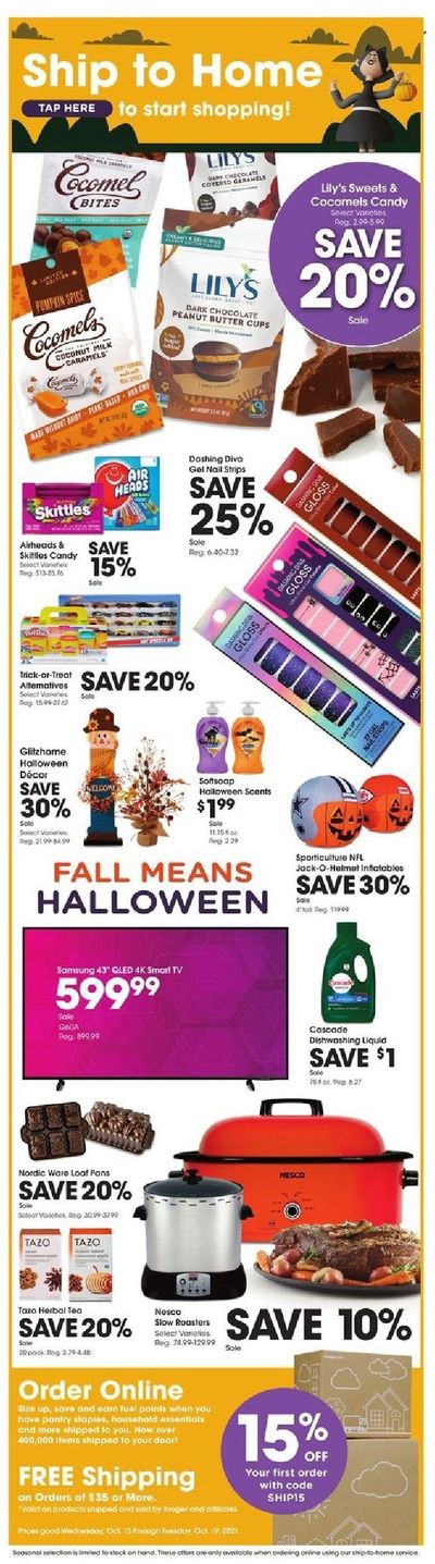 Fred Meyer Weekly Ad Flyer October 12 to October 19