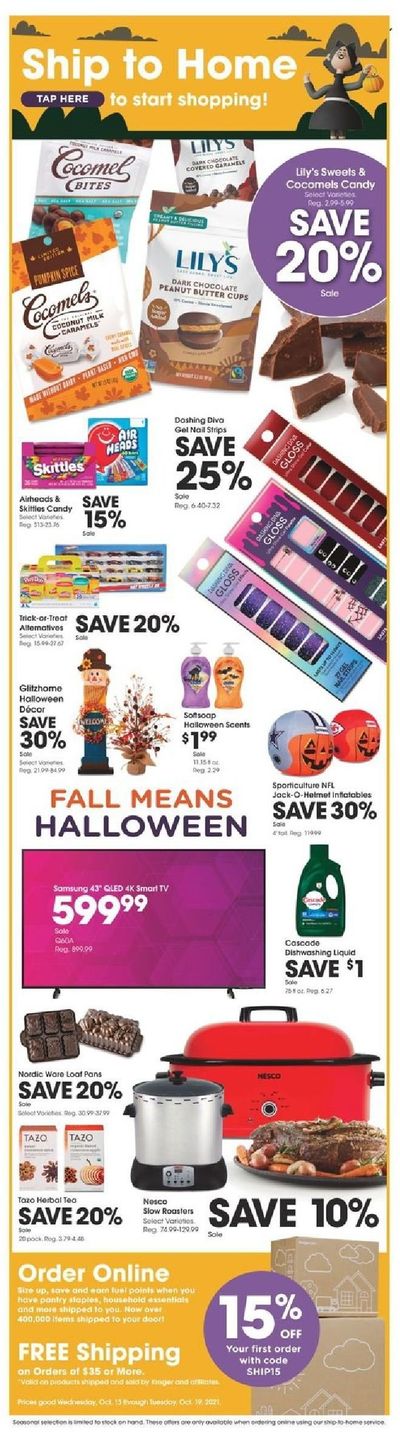 Fry’s (AZ) Weekly Ad Flyer October 12 to October 19