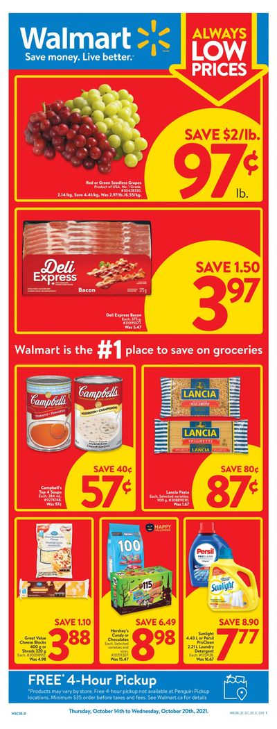Walmart (ON) Flyer October 14 to 20