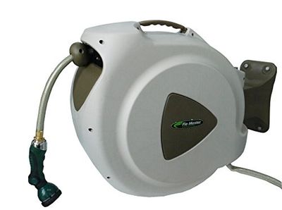 RL Flo-Master 65HR8 Retractable Hose Reel with 8 Spray Pattern Nozzle, 65-Foot $122.73 (Reg $175.20)