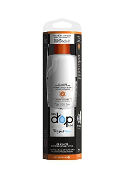 EveryDrop Premium Refrigerator Water Filter Replacement (EDR2RXD1B). The ONLY Water Filter Approved for*: Maytag, Whirlpool, KitchenAid, Amana Brand refrigerators. (W10413645A) $56.24 (Reg $59.98)