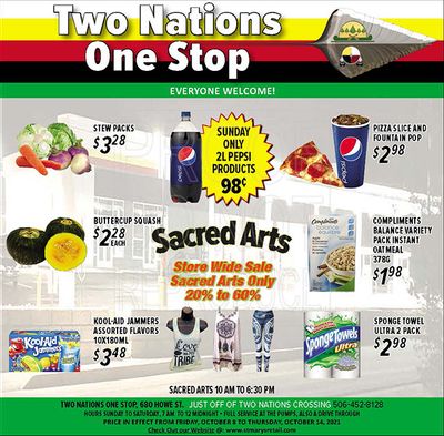 St. Mary's Supermarket Flyer October 8 to 14