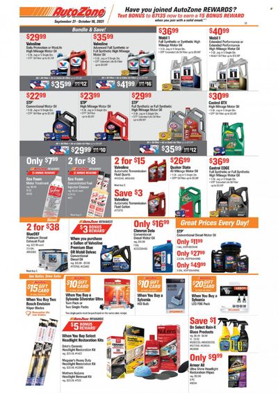 Autozone Weekly Ad Flyer October 13 to October 20