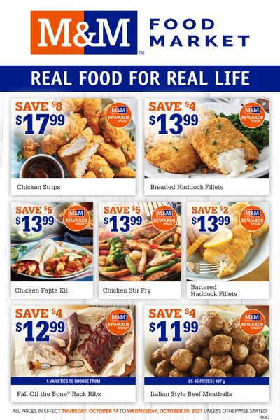 M&M Food Market (SK, MB, NS, NB) Flyer October 14 to 20