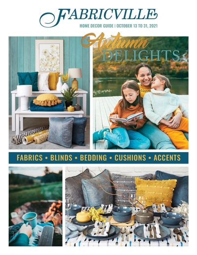 Fabricville Home Decor Guide October 13 to 31