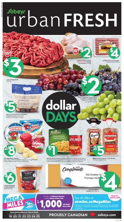 Sobeys Urban Fresh Flyer March 19 to 25