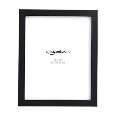 AmazonBasics Photo Picture Frame - 8" x 10", Black, 5-Pack $24.57 (Reg $46.26)