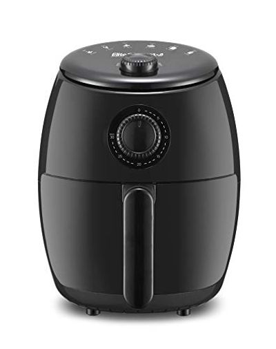 Maxi-Matic Elite Gourmet EAF-0201 Personal Compact Space Saving Electric Hot Air Fryer Oil-Less Healthy Cooker, Timer & Temperature Controls, PFOA/PTFE Free, 1000W, 2.1 Quart, Black $57.38 (Reg $60.62)