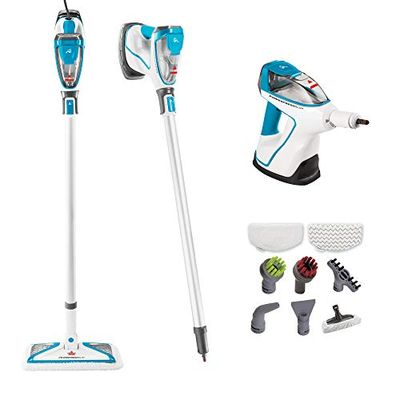BISSELL - Steam Mop and Cleaner - PowerFresh Slim Steam Mop and Steam Cleaner - Versatile 3-in-1 design with lift-off handheld steamer - onboard tools $134.99 (Reg $159.99)