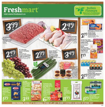 Freshmart (ON) Flyer October 14 to 20