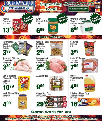 Bulkley Valley Wholesale Flyer October 14 to 20