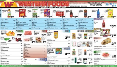 Western Foods Flyer October 13 to 19
