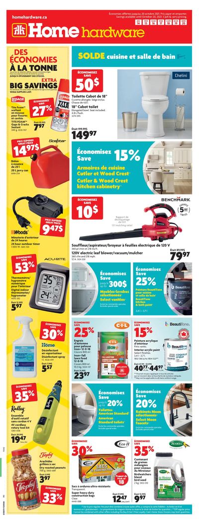 Home Hardware (QC) Flyer October 14 to 20