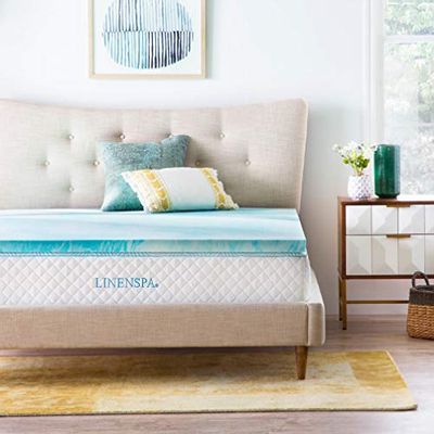 Linenspa 2 Inch Gel Swirl Memory Foam Topper - Full $67.86 (Reg $95.88)