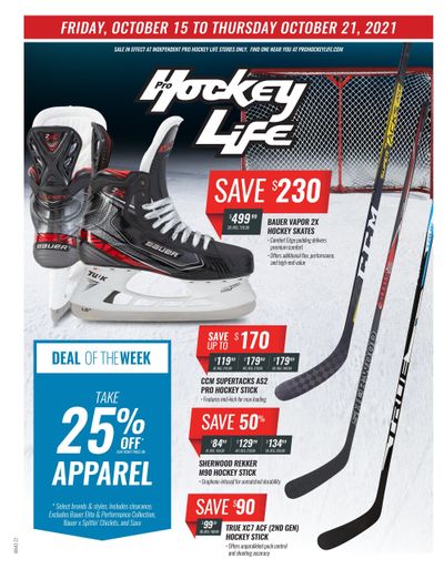 Pro Hockey Life Flyer October 15 to 21