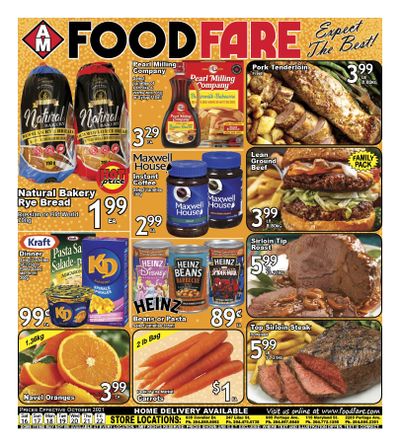 Food Fare Flyer October 16 to 22