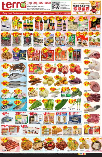 Terra Foodmart Flyer October 15 to 21