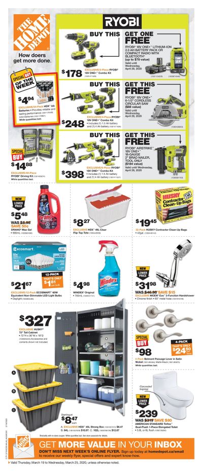 Home Depot (Atlantic) Flyer March 19 to 25