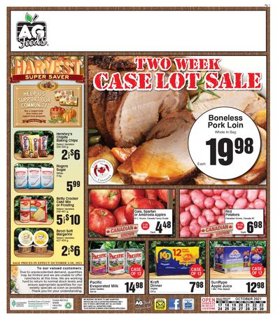 AG Foods Flyer October 17 to 30