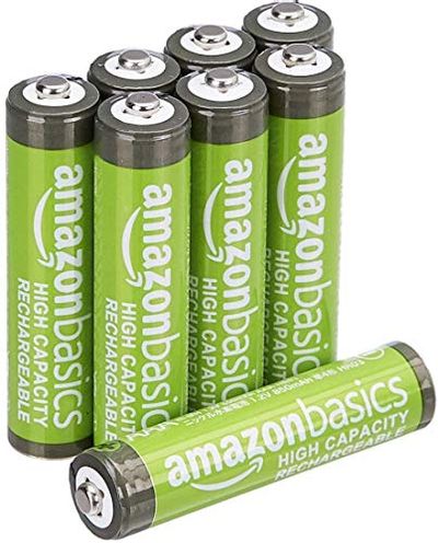 AmazonBasics AAA High-Capacity Rechargeable Batteries, Pre-charged, 8-Pack $9.24 (Reg $20.77) AmazonBasics AAA High-Capacity Rechargeable Batteries, Pre-charged, 8-Pack $9.24 (Reg $20.77)