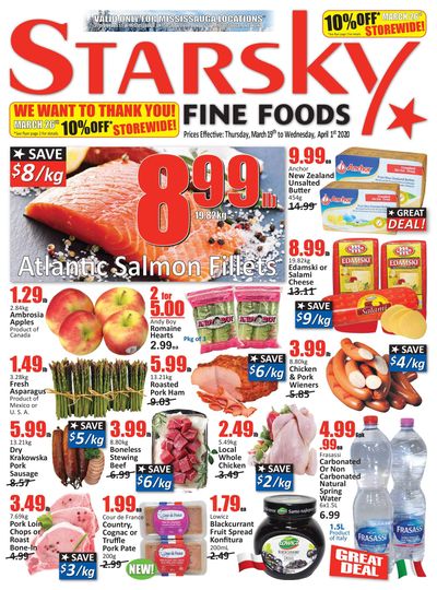 Starsky Foods (Mississauga) Flyer March 19 to April 1