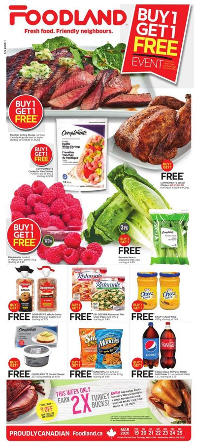 Foodland (Atlantic) Flyer March 19 to 25