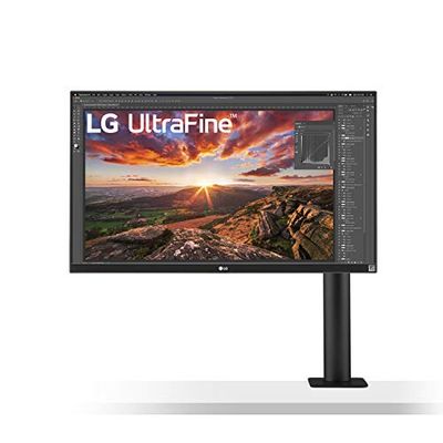 LG 27UN880-B 27” UHD (3840 x 2160) Ergo IPS Ultrafine Monitor with sRGB 99% Color Gamut, VESA DisplayHDR 400 and USB Type-C (60W PD) -Black $549.99 (Reg $653.05)