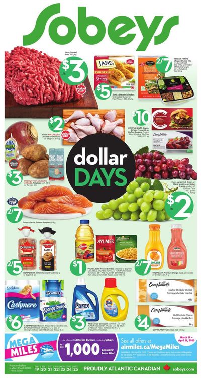 Sobeys (Atlantic) Flyer March 19 to 25