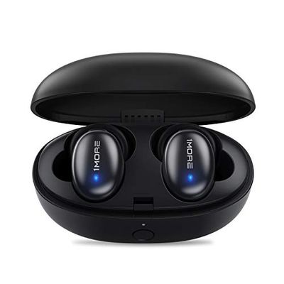 1MORE Stylish True Wireless Earbuds - Bluetooth 5.0 Stereo Deep Bass Wireless Earphones Built-in Mic Headset, 24 Hours Playtime, in-Ear Bluetooth Earphones with Charging Case $67.99 (Reg $79.99)