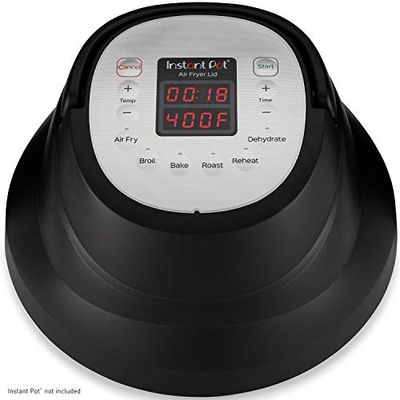 Instant Pot Air Fryer Lid 6 in 1, No Pressure Cooking Functionality, 6 Quart, 1500 W $76.49 (Reg $99.98)