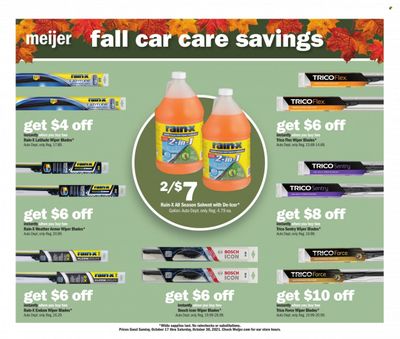 Meijer (IL, IN, KY, MI, OH, WI) Weekly Ad Flyer October 18 to October 25