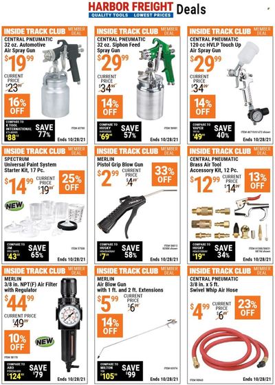 Harbor Freight Weekly Ad Flyer October 19 to October 26