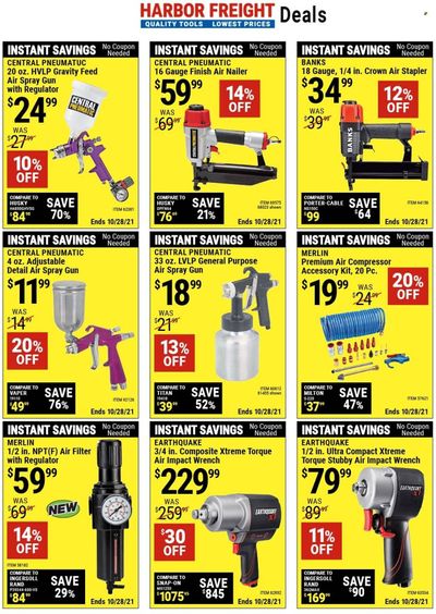 Harbor Freight Weekly Ad Flyer October 19 to October 26