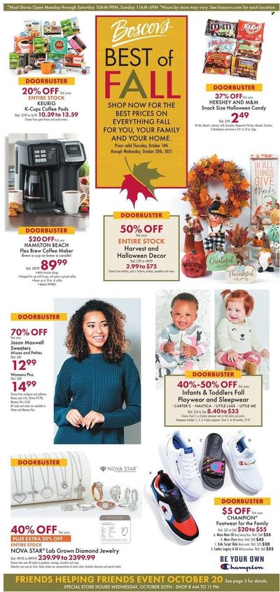 Boscov's (CT, DE, MD, NJ, NY, PA) Weekly Ad Flyer October 19 to October 26