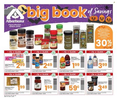 Albertsons (CA, ID, LA, MT, OR, TX, WA) Weekly Ad Flyer October 19 to October 26