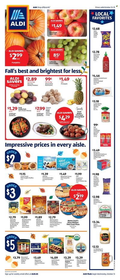 ALDI (OK) Weekly Ad Flyer October 19 to October 26