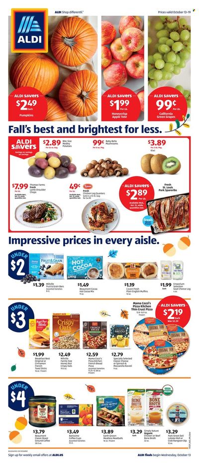 ALDI (IL, OH, TN) Weekly Ad Flyer October 19 to October 26