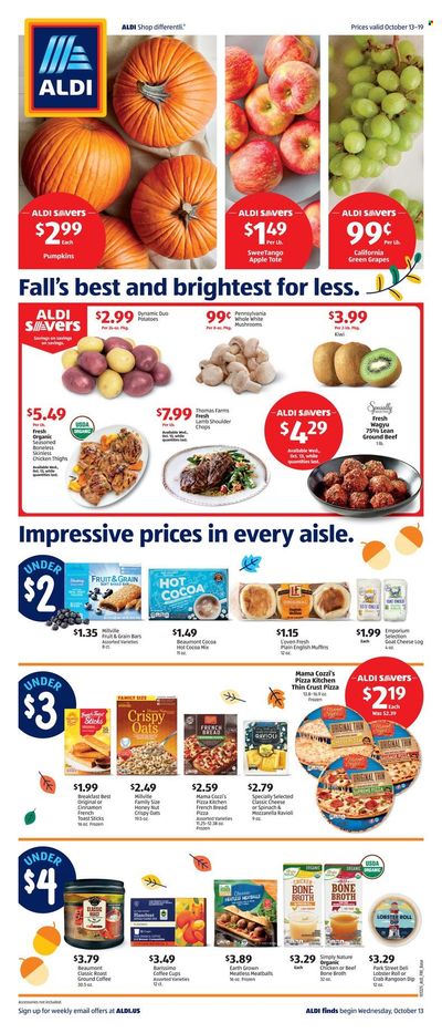 ALDI (DE, IL, MD, PA, VA, WV) Weekly Ad Flyer October 19 to October 26