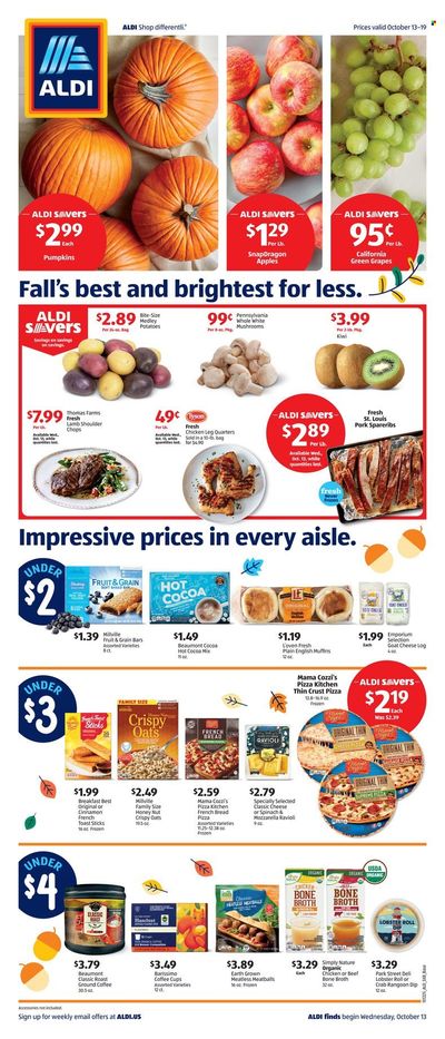ALDI (IL, NY, OH, PA, TN, WV) Weekly Ad Flyer October 19 to October 26