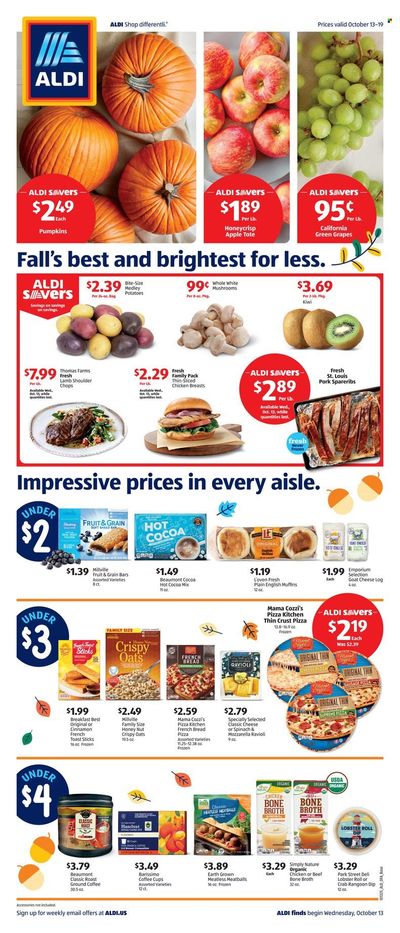 ALDI (IA, IL, MO) Weekly Ad Flyer October 19 to October 26
