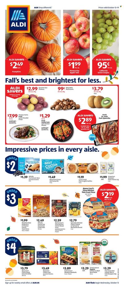 ALDI (IN, KY, MI) Weekly Ad Flyer October 19 to October 26
