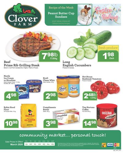Clover Farm Flyer March 19 to 25