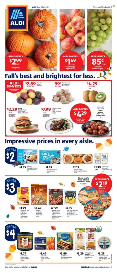 ALDI (MD, NC, VA) Weekly Ad Flyer October 19 to October 26