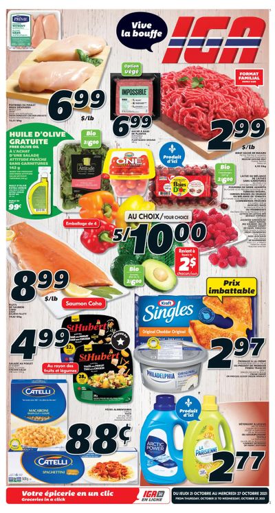 IGA (QC) Flyer October 21 to 27
